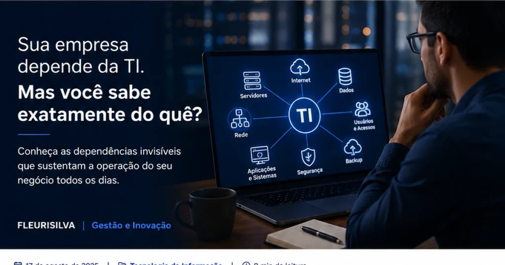 Sua empresa depende da TI. Mas você sabe exatamente do quê?