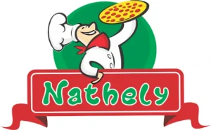 Logotipo de Nathely Pizzaria