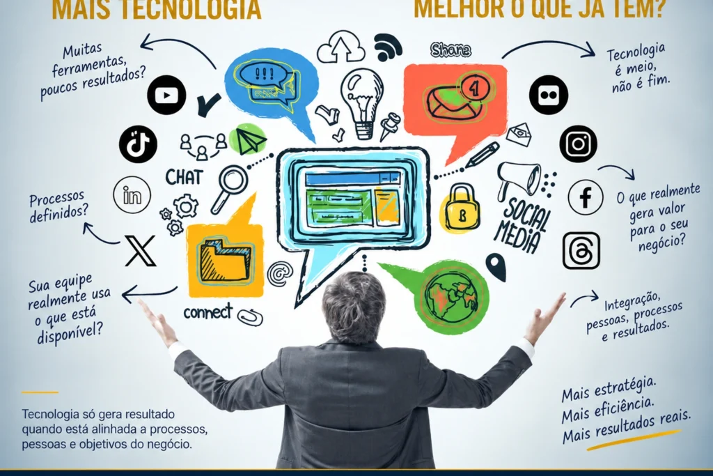 Sua empresa precisa de mais tecnologia ou precisa usar melhor o que já tem?