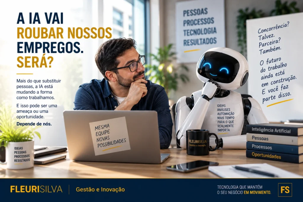 A IA vai roubar nossos empregos. Será?